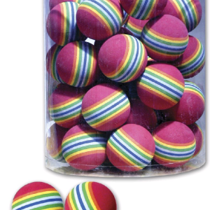 Regnbågsbollar