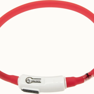 Blinkhalsband Visio till katt med usb laddning