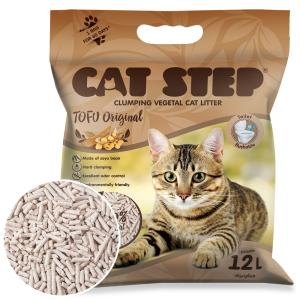 Cat step – kattsand gjord av sojabönor