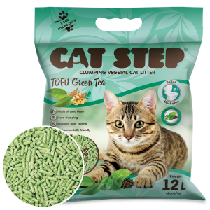 Cat step – kattsand gjord av sojabönor