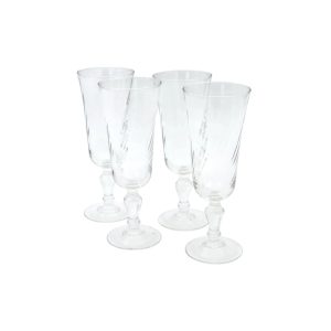 Champagneglas med swirl (2-pack)