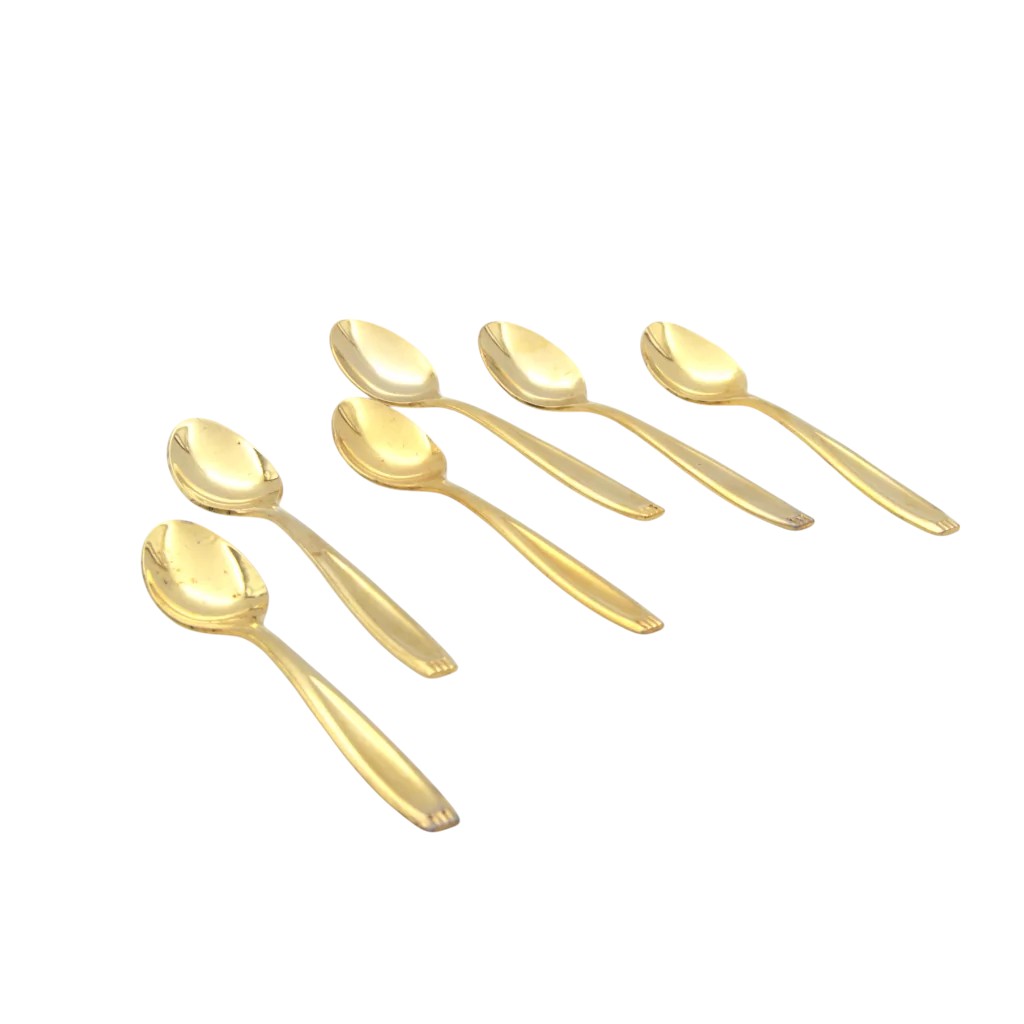 Teskedar guld (6-pack) - Bild 2