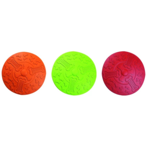 Frisbee i gummi flyter