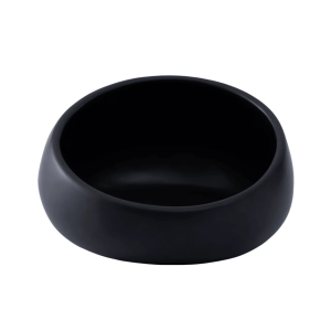 Keramikskål, sluttande design