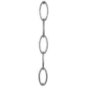Präglad kätting, 35x15mm, Förkromad 3584QP - Bild 2