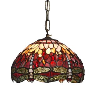 Tiffany Trollslända Vin 30 cm, Nostalgia Design T03-30