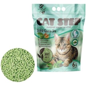 Cat step – kattsand gjord av soja