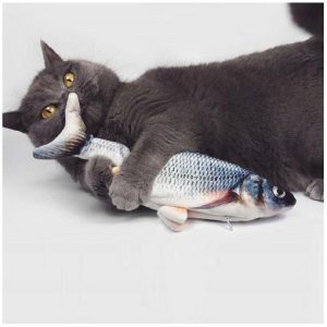 Dansande fisk med kattmynta 30 cm