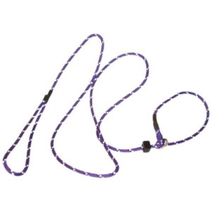 Retrieverkoppel med reflex 180cm – Lila